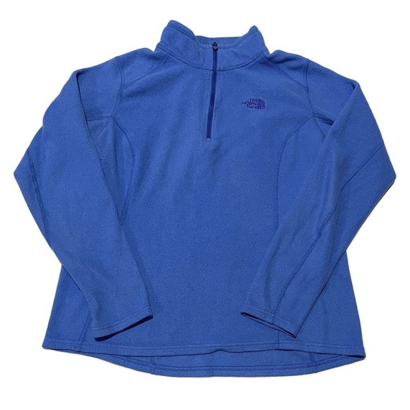 THE NORTH FACE QUARTER ZIP SIZE‎ LARGE WOMAN'S LIGHTWEIGHT SWEATER | S1 - Picture 1 of 6